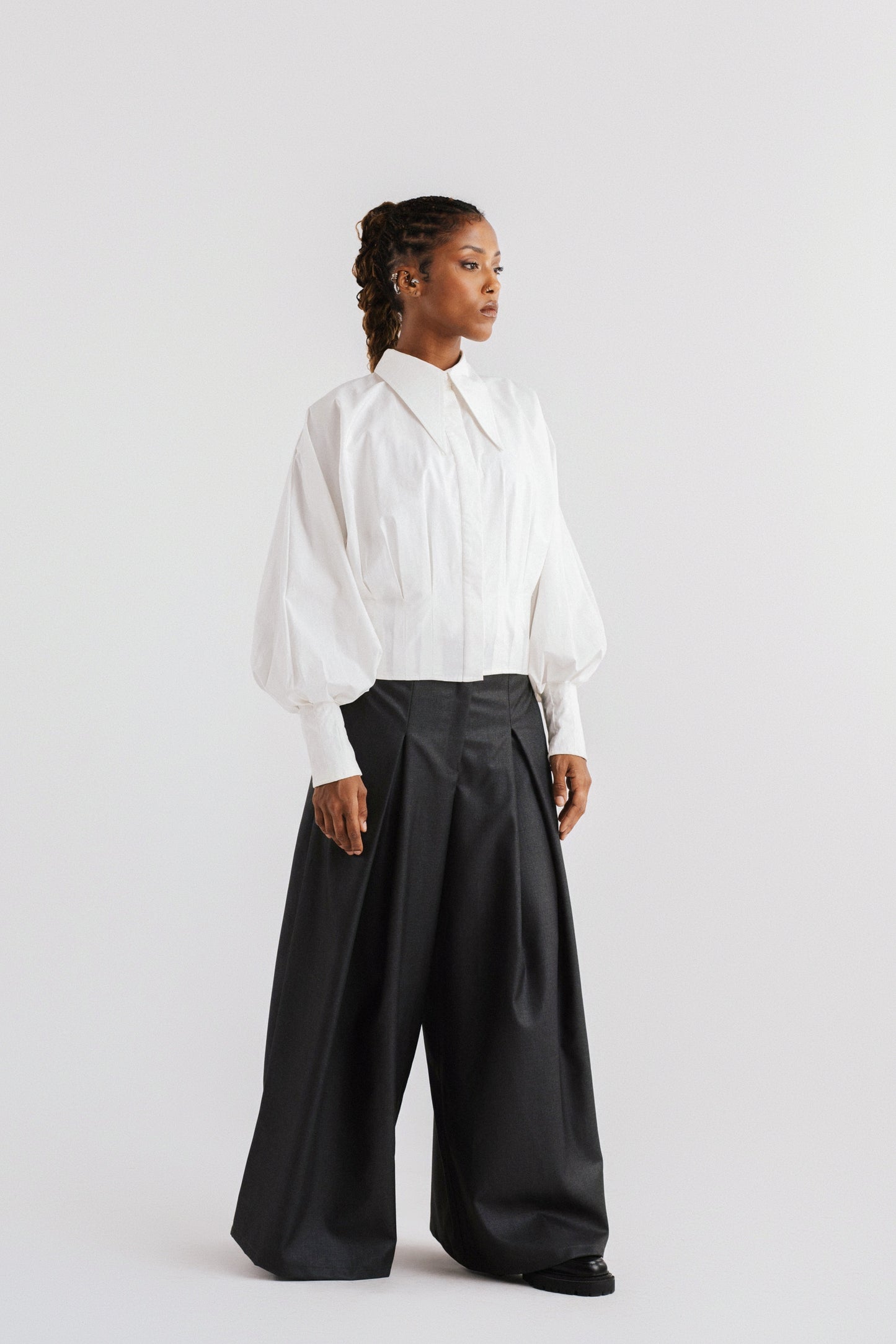 Suited Grey Pants