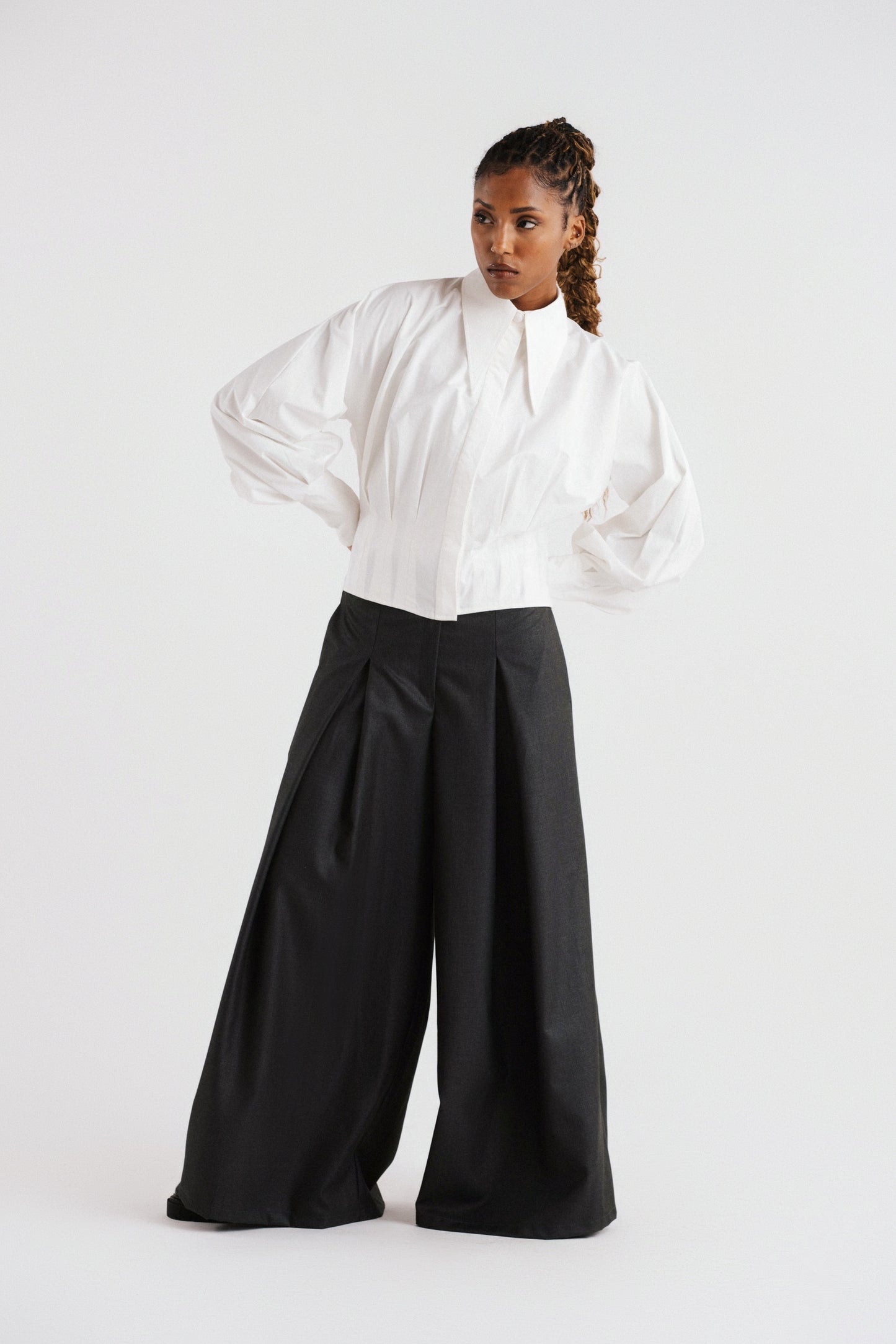 Suited Grey Pants